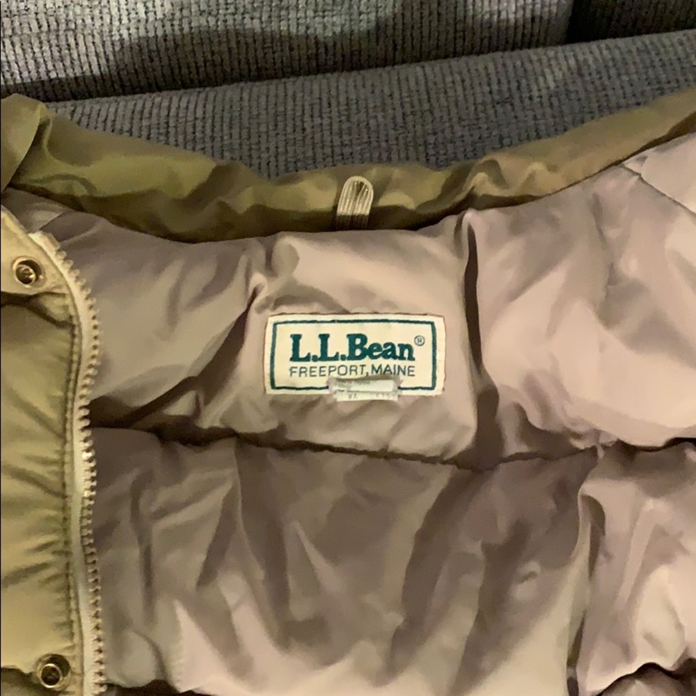 L.l bean vest jacket